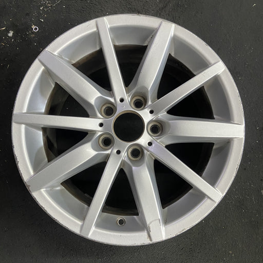 17" BMW 323i 08-12 17x8.5 , 10 spoke, alternating spoke Original OEM Wheel Rim - Angle View