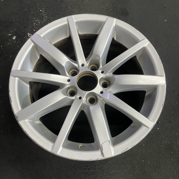 17" BMW 323i 08-12 17x8.5 , 10 spoke, alternating spoke Original OEM Wheel Rim - Side Profile