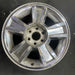 20" AVALANCHE 1500 09-10 20x8.5, 5 spoke, covered lug nuts, grooved spoke - Angle View