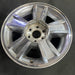 20" AVALANCHE 1500 09-10 20x8.5, 5 spoke, covered lug nuts, grooved spoke - Side Profile