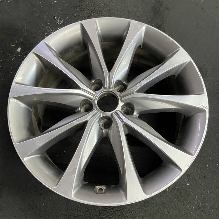 18" AZERA 15-17 , 18x7.5 Original OEM Wheel Rim - Side Profile