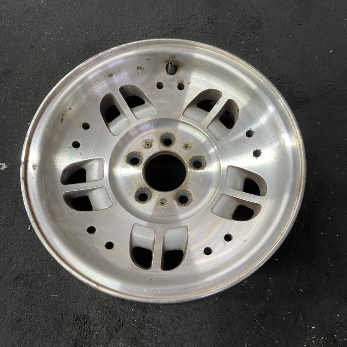 14" RANGER 95 14x6 aluminum w/10 small holes 10 ovals Original OEM Wheel Rim - View 8