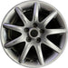 17" LUCERNE 06 17x7, , silver finish Original OEM Wheel Rim - Front View