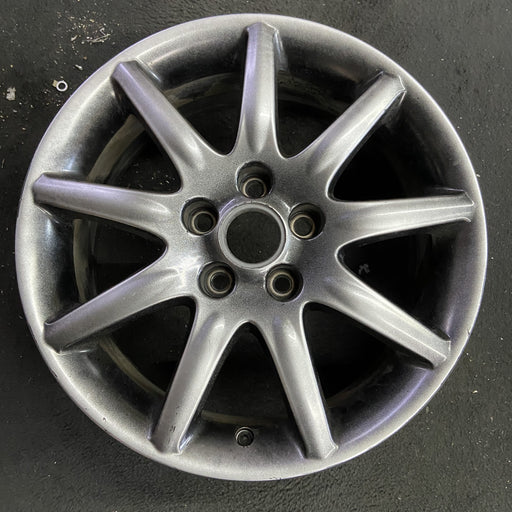 17" LUCERNE 06 17x7, , silver finish Original OEM Wheel Rim - Angle View