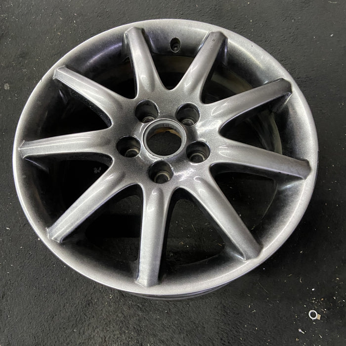 17" LUCERNE 06 17x7, , silver finish Original OEM Wheel Rim - Close-Up Detail