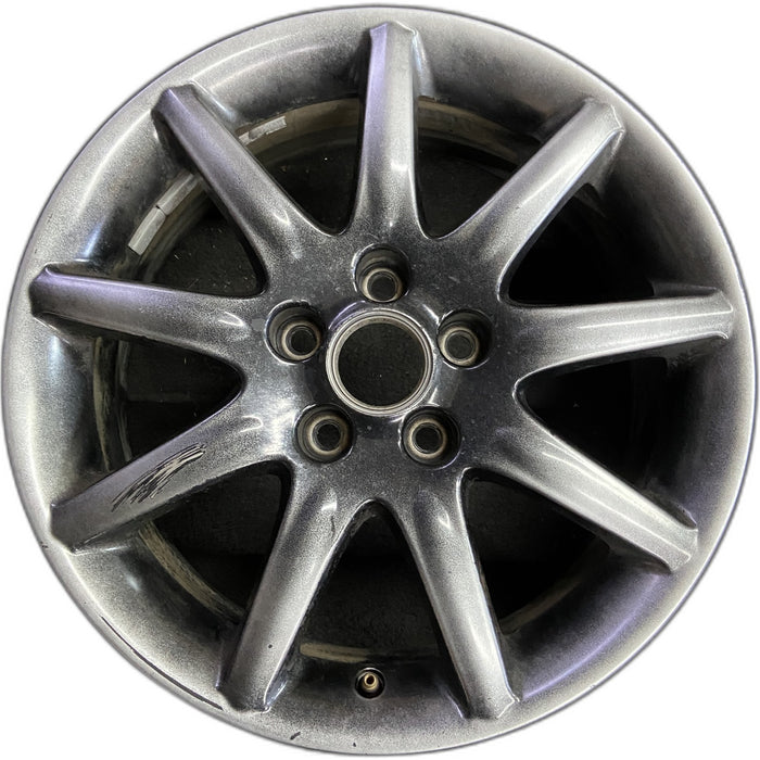 17" LUCERNE 06 17x7, , silver finish Original OEM Wheel Rim - Front View