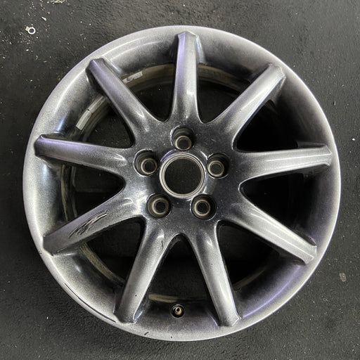 17" LUCERNE 06 17x7, , silver finish Original OEM Wheel Rim - Angle View