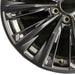 22" ESCALADE 23 22x9 12 spoke opt SQO Original OEM Wheel Rim - Back View