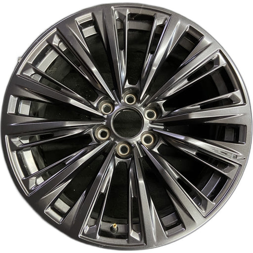 22" ESCALADE 23 22x9, 12 spoke, opt SQO Original OEM Wheel Rim - Front View