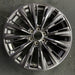 22" ESCALADE 23 22x9, 12 spoke, opt SQO Original OEM Wheel Rim - Angle View