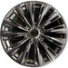 22" ESCALADE 23 22x9 12 spoke opt SQO Original OEM Wheel Rim - Front View