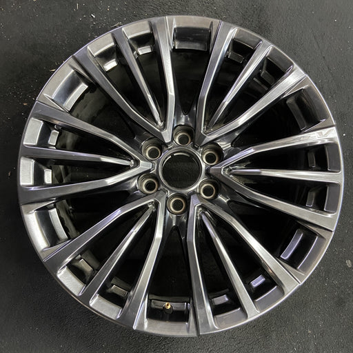 22" ESCALADE 23-24 22x9, 6 spoke Original OEM Wheel Rim - Angle View