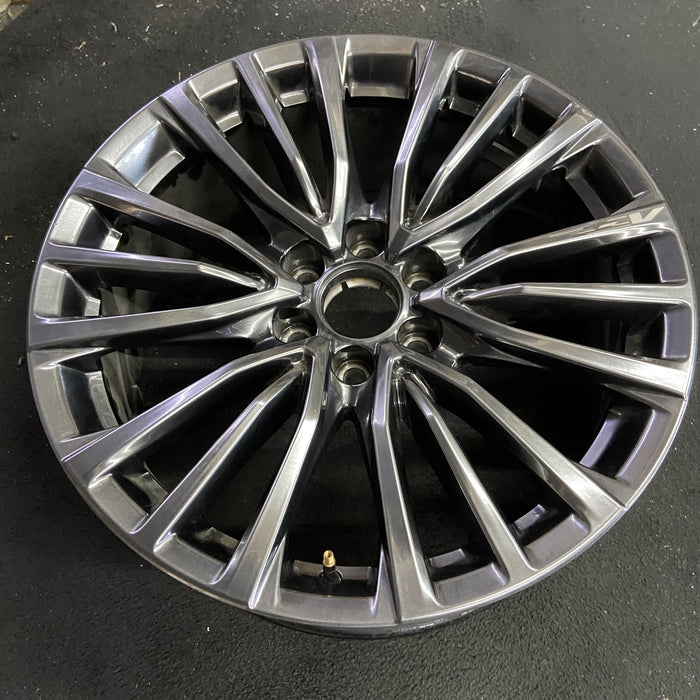 22" ESCALADE 23-24 22x9, 6 spoke Original OEM Wheel Rim - Side Profile
