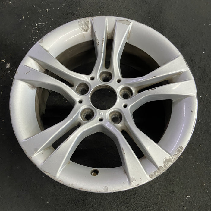 16" BMW 323i 07-11 16x7, alloy, 5 spoke, double spoke Original OEM Wheel Rim - Side Profile