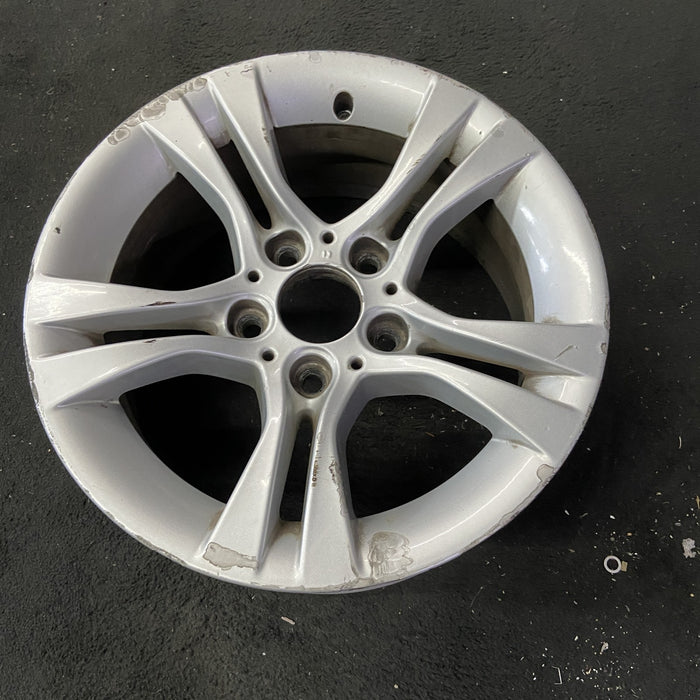 16" BMW 323i 07-11 16x7, alloy, 5 spoke, double spoke Original OEM Wheel Rim - Close-Up Detail