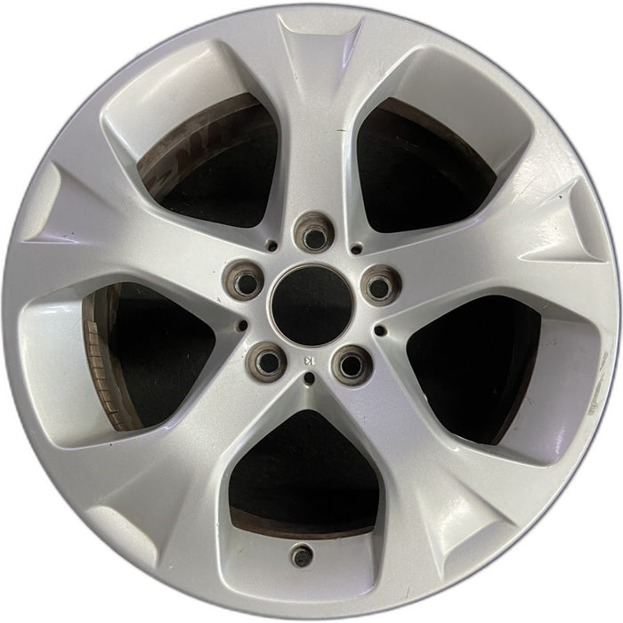 17" BMW X1 12-15 17x7.5, alloy, 5 spoke, Y spoke Original OEM Wheel Rim - Front View