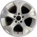 17" BMW X1 12-15 17x7.5, alloy, 5 spoke, Y spoke Original OEM Wheel Rim - Front View