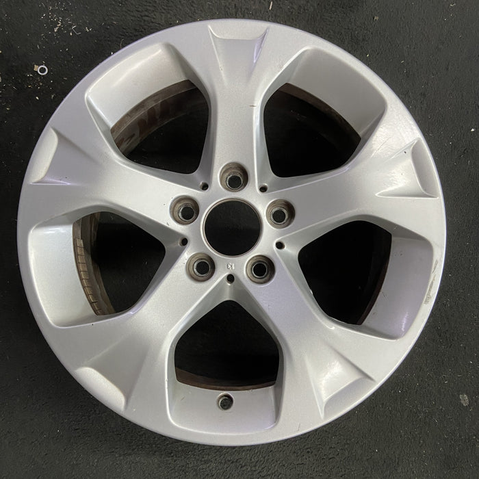 17" BMW X1 12-15 17x7.5, alloy, 5 spoke, Y spoke Original OEM Wheel Rim - Angle View