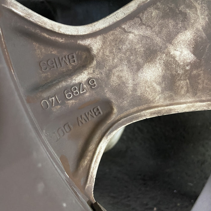 17" BMW X1 12-15 17x7.5, alloy, 5 spoke, Y spoke Original OEM Wheel Rim