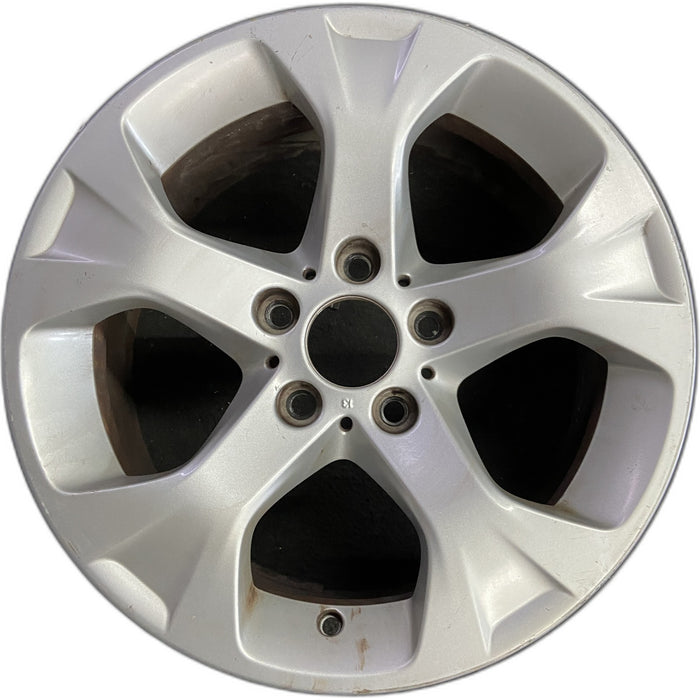 17" BMW X1 12-15 17x7.5, alloy, 5 spoke, Y spoke Original OEM Wheel Rim - Front View