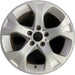 17" BMW X1 12-15 17x7.5, alloy, 5 spoke, Y spoke Original OEM Wheel Rim - Front View
