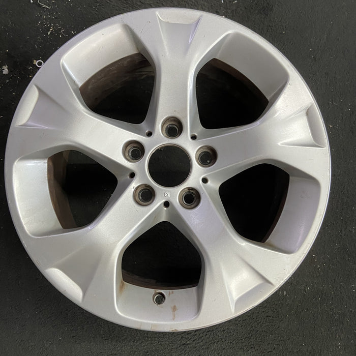 17" BMW X1 12-15 17x7.5, alloy, 5 spoke, Y spoke Original OEM Wheel Rim - Angle View