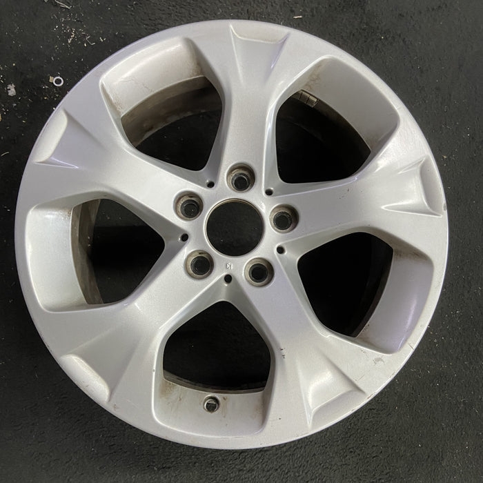17" BMW X1 12-15 17x7.5, alloy, 5 spoke, Y spoke Original OEM Wheel Rim - Angle View
