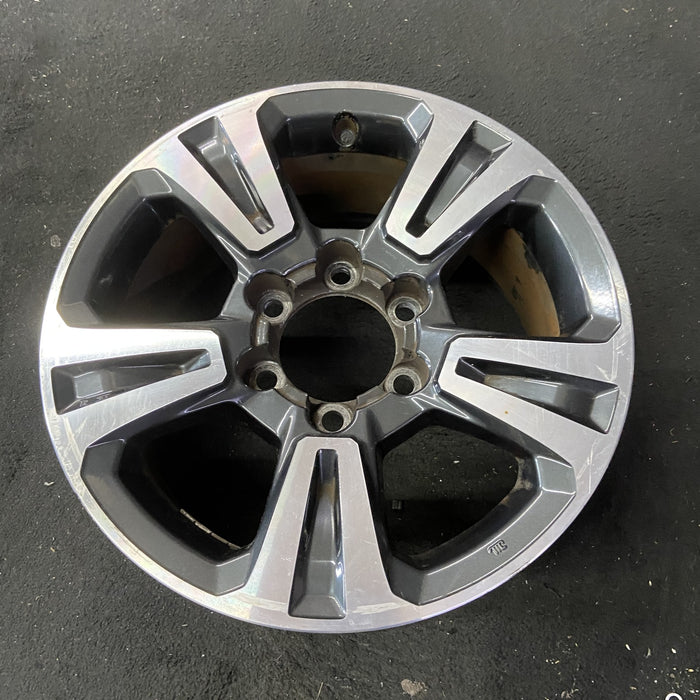 17" TACOMA 16-19 17x7.5, alloy Original OEM Wheel Rim - Close-Up Detail