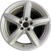 18" EXPLORER 16-17 18x8 , aluminum, w/o police package; 5 spoke Original OEM - Front View