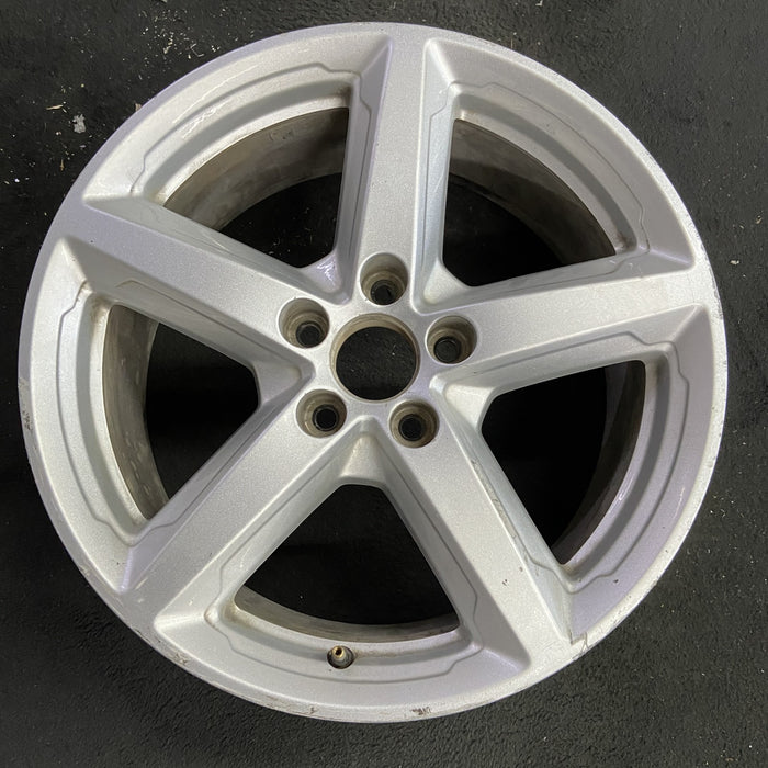 18" EXPLORER 16-17 18x8 , aluminum, w/o police package; 5 spoke Original OEM - Angle View