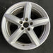 18" EXPLORER 16-17 18x8 , aluminum, w/o police package; 5 spoke Original OEM - Angle View