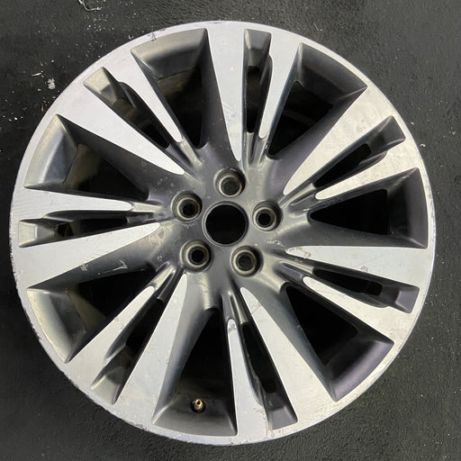 19" MKZ 17 19x8 , 14 spoke Original OEM Wheel Rim - Angle View