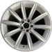 19" BMW 750i 06-08 19x10 , 10 spoke, grooved spoke, wide groove Original OEM - Front View