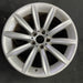 19" BMW 750i 06-08 19x10 , 10 spoke, grooved spoke, wide groove Original OEM - Angle View