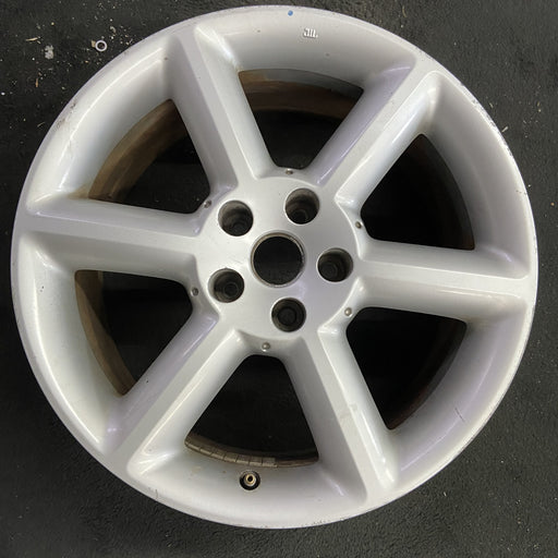 18" 350Z 03-05 18x8 , 6 spoke, rear Original OEM Wheel Rim - Angle View