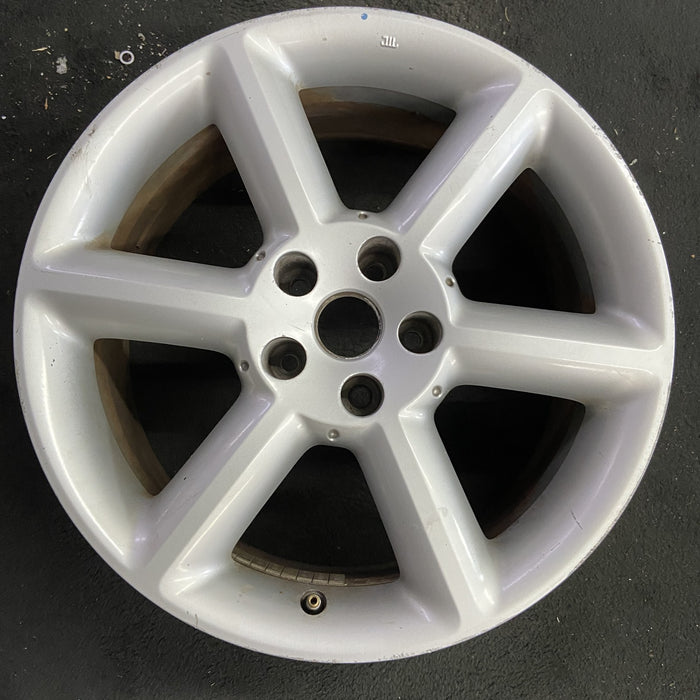 18" 350Z 03-05 18x8 , 6 spoke, rear Original OEM Wheel Rim - Angle View