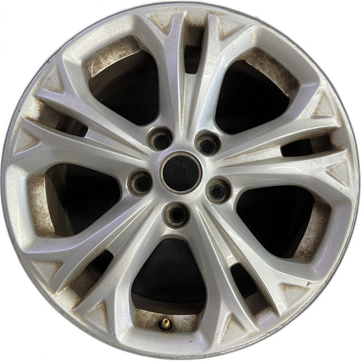 17" FUSION 12 17x7.5, , 5 split spokes Original OEM Wheel Rim - Front View