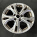 17" FUSION 12 17x7.5, , 5 split spokes Original OEM Wheel Rim - Close-Up Detail