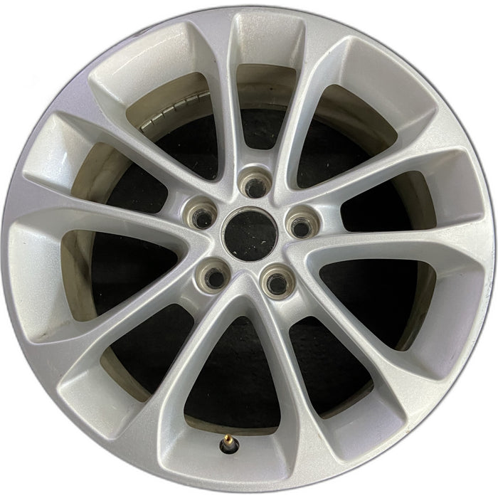 17" FUSION 19 17x7.5, aluminum, 10 spoke , w/flared spoke ends, Original OEM Wheel Rim