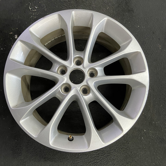 17" FUSION 19 17x7.5, aluminum, 10 spoke , w/flared spoke ends, Original OEM Wheel Rim