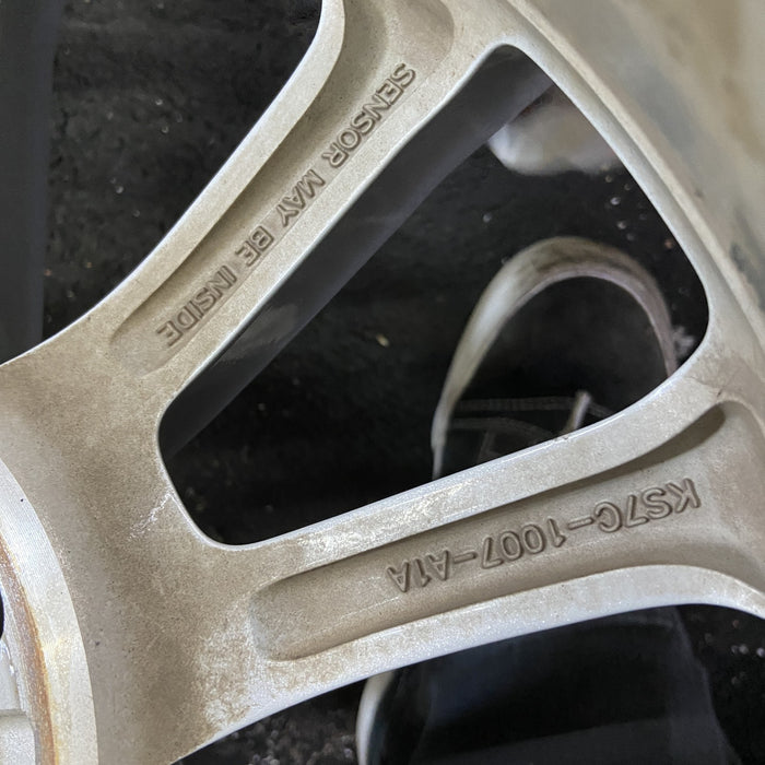 17" FUSION 19 17x7.5, aluminum, 10 spoke , w/flared spoke ends, Original OEM Wheel Rim