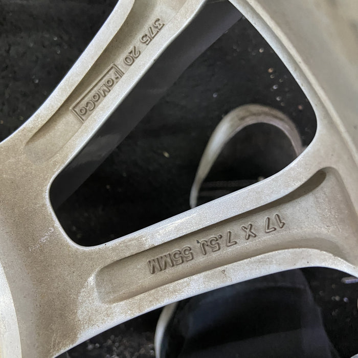 17" FUSION 19 17x7.5, aluminum, 10 spoke , w/flared spoke ends, Original OEM Wheel Rim