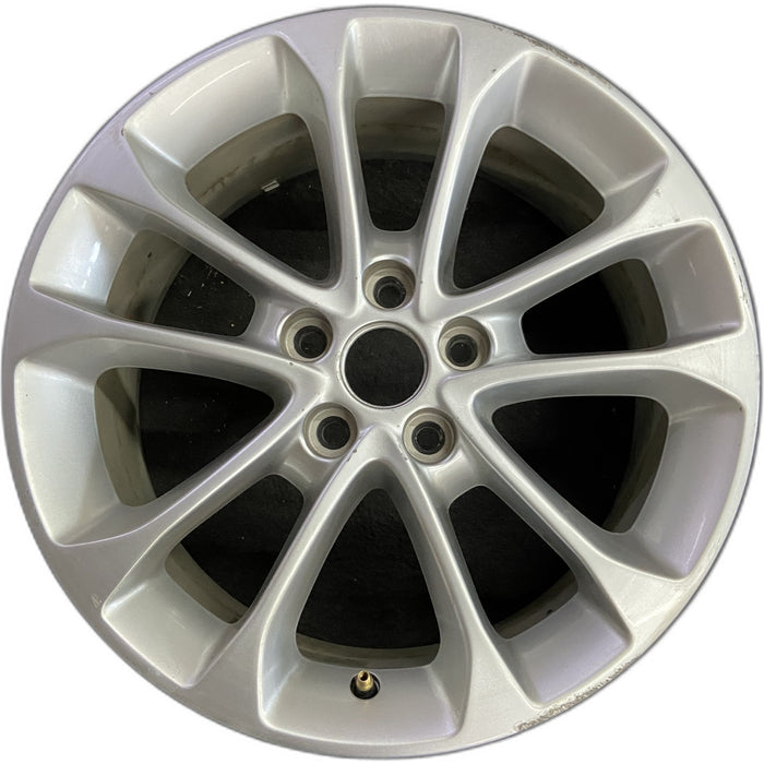 17" FUSION 19 17x7.5, aluminum, 10 spoke , w/flared spoke ends, Original OEM Wheel Rim