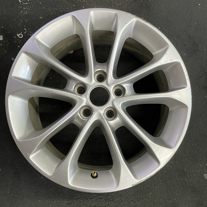 17" FUSION 19 17x7.5, aluminum, 10 spoke , w/flared spoke ends, Original OEM Wheel Rim