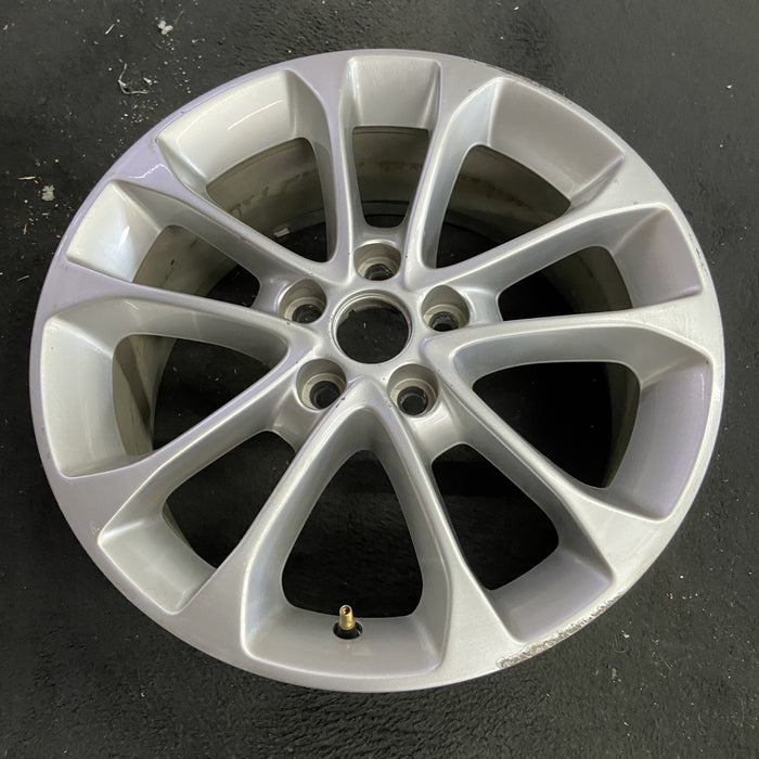 17" FUSION 19 17x7.5, aluminum, 10 spoke , w/flared spoke ends, Original OEM Wheel Rim