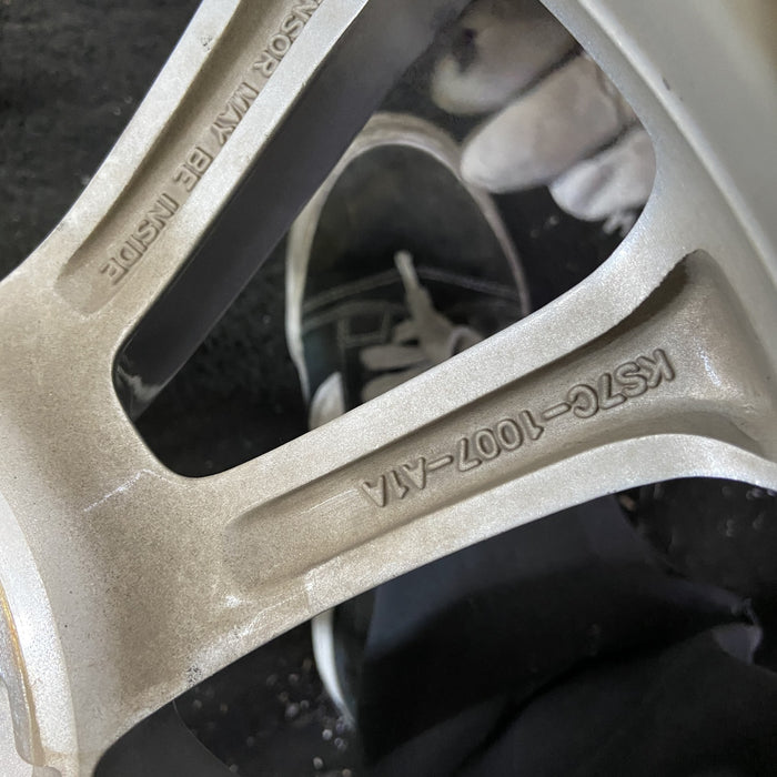 17" FUSION 19 17x7.5, aluminum, 10 spoke , w/flared spoke ends, Original OEM Wheel Rim