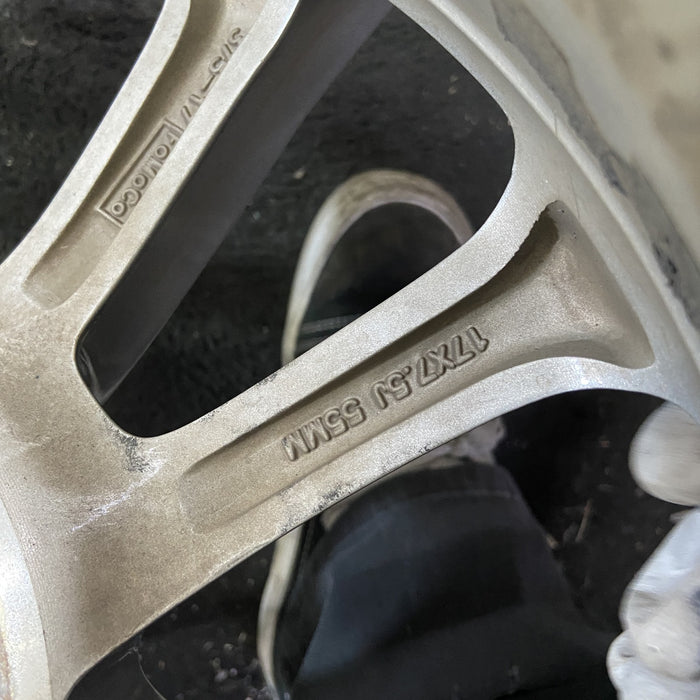 17" FUSION 19 17x7.5, aluminum, 10 spoke , w/flared spoke ends, Original OEM Wheel Rim