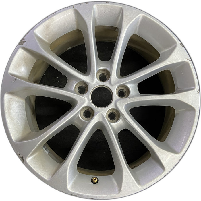17" FUSION 19 17x7.5, aluminum, 10 spoke , w/flared spoke ends, Original OEM Wheel Rim