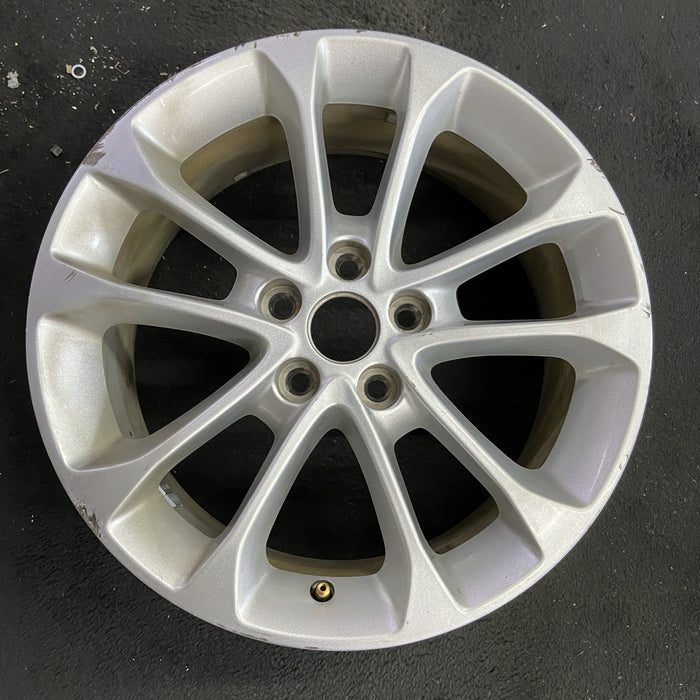 17" FUSION 19 17x7.5, aluminum, 10 spoke , w/flared spoke ends, Original OEM Wheel Rim