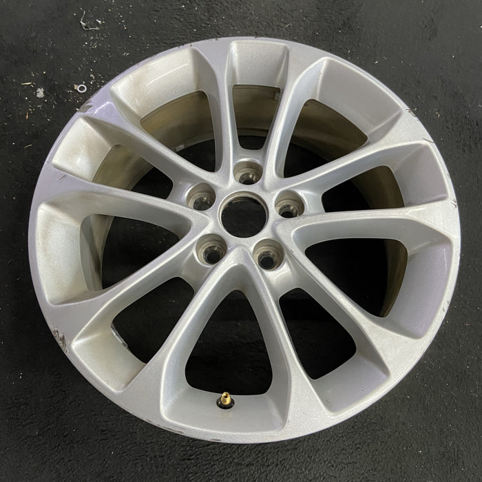 17" FUSION 19 17x7.5, aluminum, 10 spoke , w/flared spoke ends, Original OEM Wheel Rim